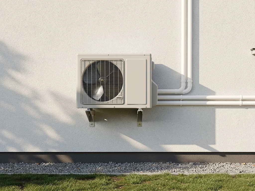 Installation multisplit reliant plusieurs pièces à une seule unité extérieure